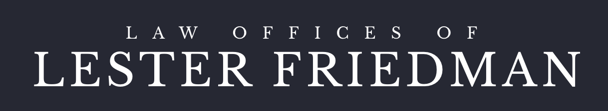 Logo for the Law Offices of Lester Friedman